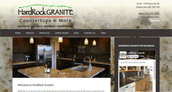 Desktop Screenshot of hardrockgranite.com